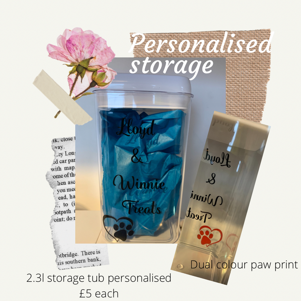 Pet Treat - Storage Jar Personalised